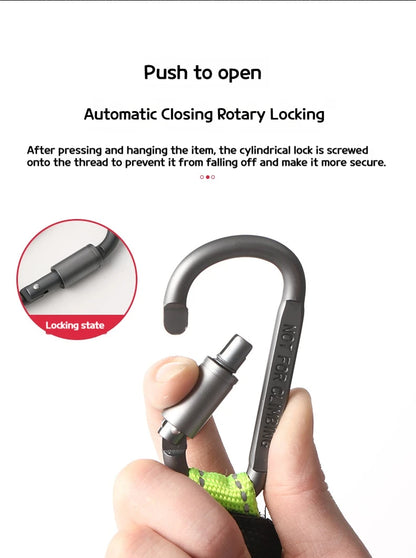 2PCS Heavy Duty Aluminium Alloy Hooks, Multi-functional Solid & Thick for Motorcycle, E-Bike, Scooter & Outdoor Use