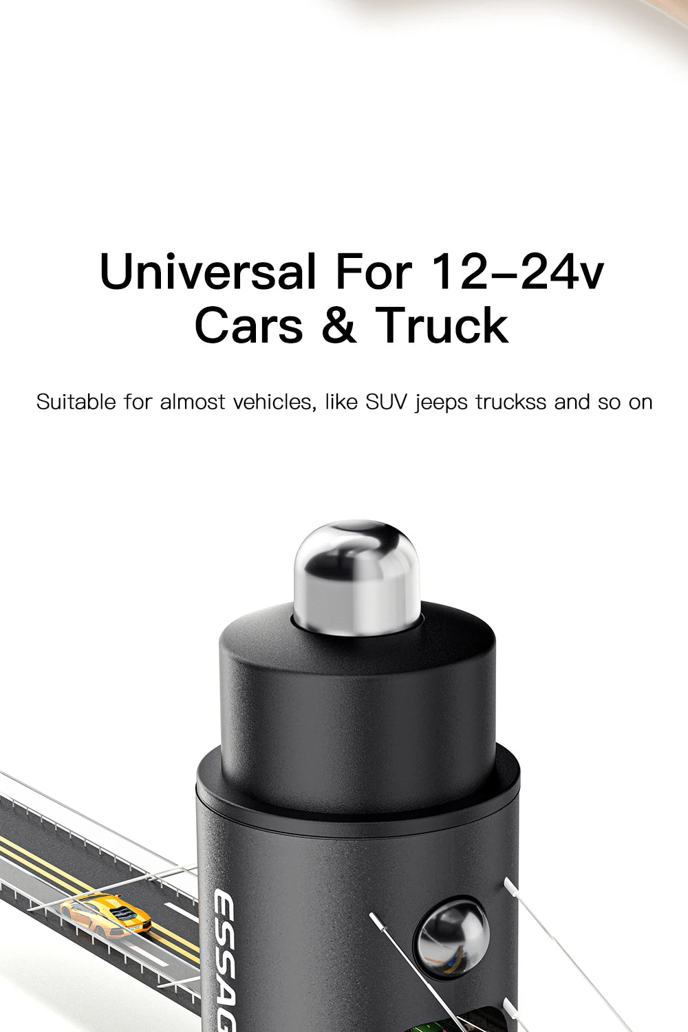 Essager USB C Car Charger 45W 5A Quick Charge 4.0 QC PD 3.0 SCP USB Type C Fast Charging For iPhone14 13 Huawei Samsung Xiaomi