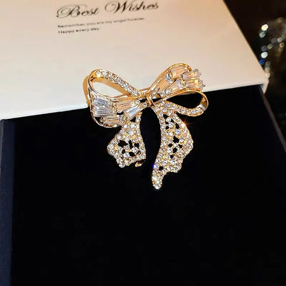 Colorful Rhinestone Auspicious Magpie Bird Brooches for Women Good Luck Badges Crystal Chinese Style Party Brooch Pins Gift