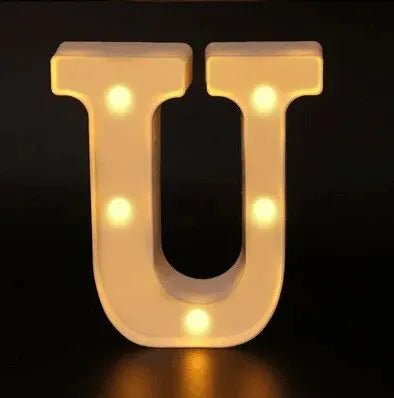 Ins Hot Sale 26 English Letter Led Light Design Lamp For Wedding Birthday Colorful Light Proposal Confession Surprise Night