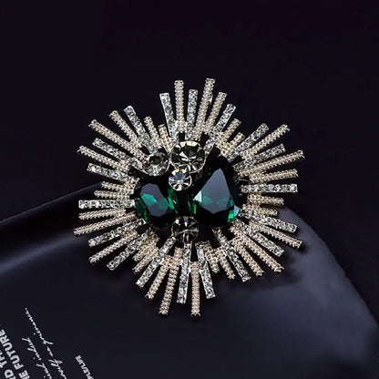 1PC Women's European and American Trendy Atmosphere Droplet brooch Fashion Dressing Banquet Party Festival Gift