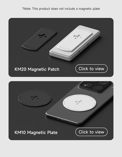 Hagibis Magnetic Adapter Magnet Sticker for Magsafe Accessories Metal Plate Adhesive Patch Bundle Kits SSD Power Banck DAC Amp