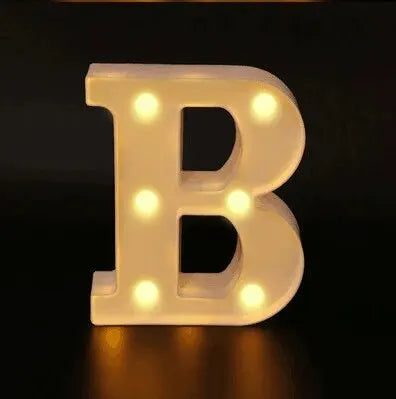 Ins Hot Sale 26 English Letter Led Light Design Lamp For Wedding Birthday Colorful Light Proposal Confession Surprise Night