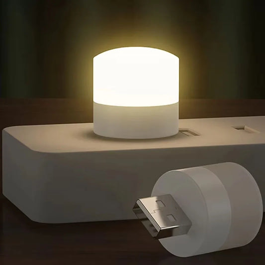Portable USB 5V LED Reading Lamp Mini Book Light Foldable Camping Night Lights Table Lamps for Power Bank Notebook Laptop