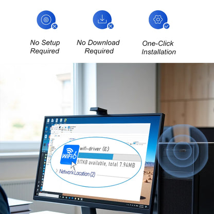 Bluetooth 5.3 AX900 Wifi 6 Adapter Mini USB WIFI 6 Dongle Network Card 2.4GHz Cle Wi-Fi Lan Adapter Driver Free PC Receiver