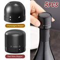 Vacuum Sealed Wine Bottle Plug Champagne Stopper Leak-Proof And Fresh Bottle Cap Wine Corks Bar Accessories Supplies