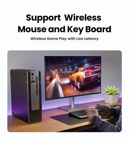 UGREEN USB Bluetooth for PC Bluetooth 5.4 for Bluetooth Keyboard/Mouse/Speakers