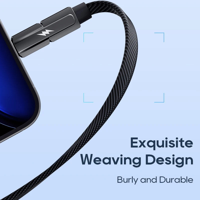 KUULAA 2 in 1 USB C Cable 60W PD Fast Charging Wire for iPhone 15 14 Pro Max iPad HUAWEI Xiaomi Tablets Type C Cable
