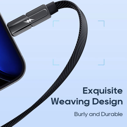 KUULAA 2 in 1 USB C Cable 60W PD Fast Charging Wire for iPhone 15 14 Pro Max iPad HUAWEI Xiaomi Tablets Type C Cable