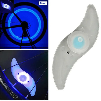 1-3PCS Bike Wheel Spoke Light Tire Lights 3 Mode LED Tyre Tire Flash Lamp Bike Safety Warning Easy to Install MTB  Accessories