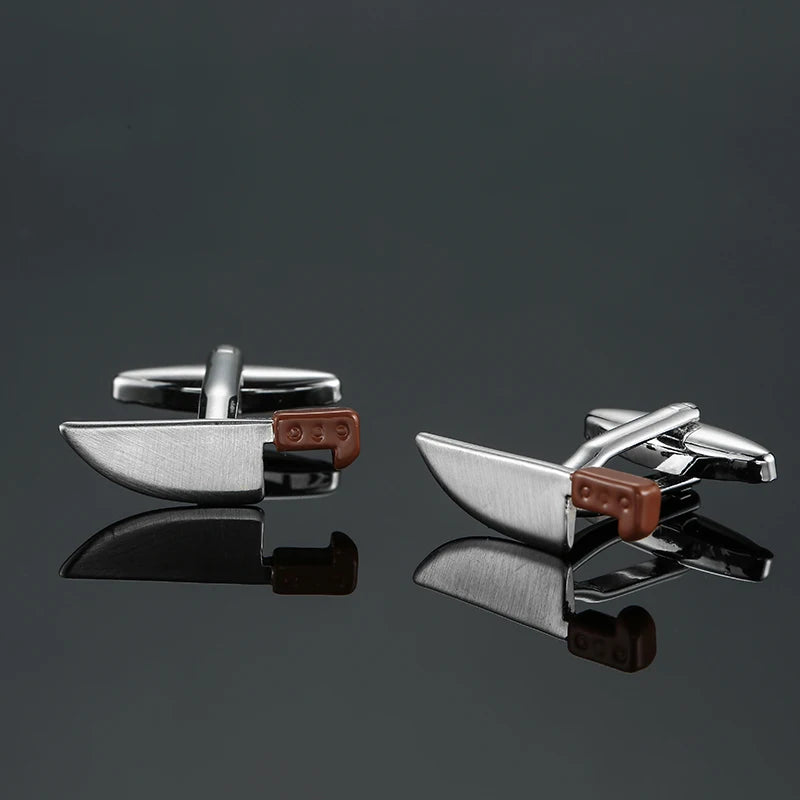 High quality men's French shirt cufflinks brand new fashion poker cufflinks dice pistol dice car logo buttons
