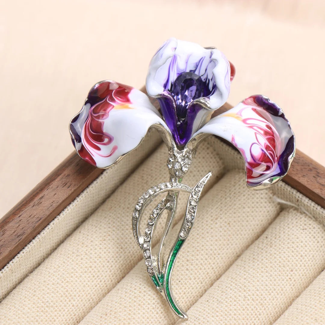 Baroque Luxury Floral Design Brooch for Men and Women, Jewelry Accessories, Wedding, Holiday, Party, Couple's Surprise Gift