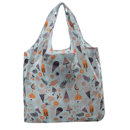 Shopping Bags Fashion Portable Various Prints and Large Capacity Convenient Nylon Easy to Fold Package Travel Essential