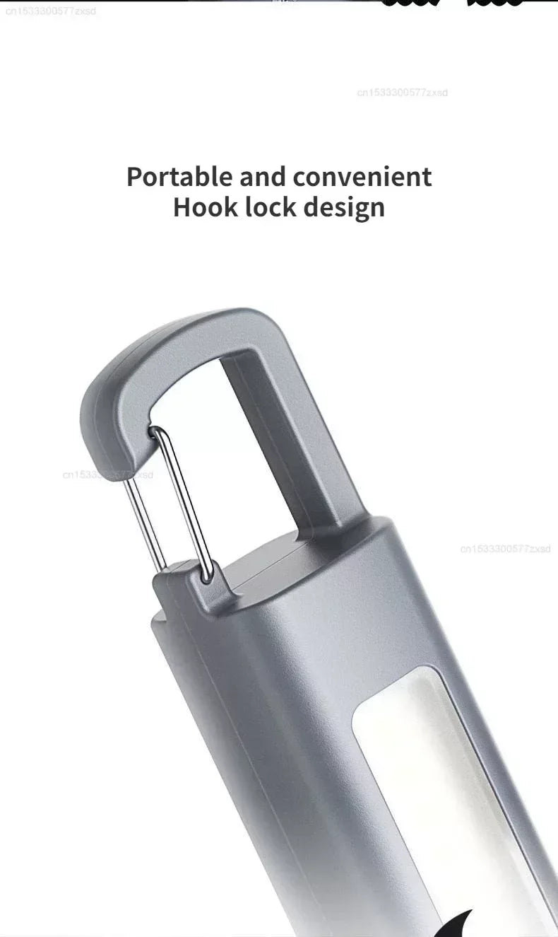 Mijia Outdoor Flashlight Portable Strong Lights Variable Focus with Floodlight Side Lights Long Range USB Rechargeable LED Lamp