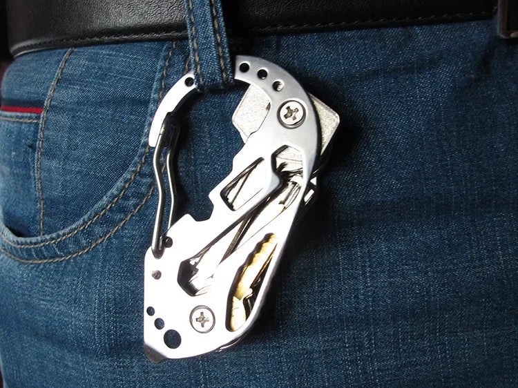 Portable Keys Holder Keyring Wallets Car Key Chain Collector Edc Pocket Key Organizer Bottle Opener Outdoor accessories Tools