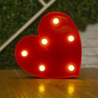 Ins Hot Sale 26 English Letter Led Light Design Lamp For Wedding Birthday Colorful Light Proposal Confession Surprise Night