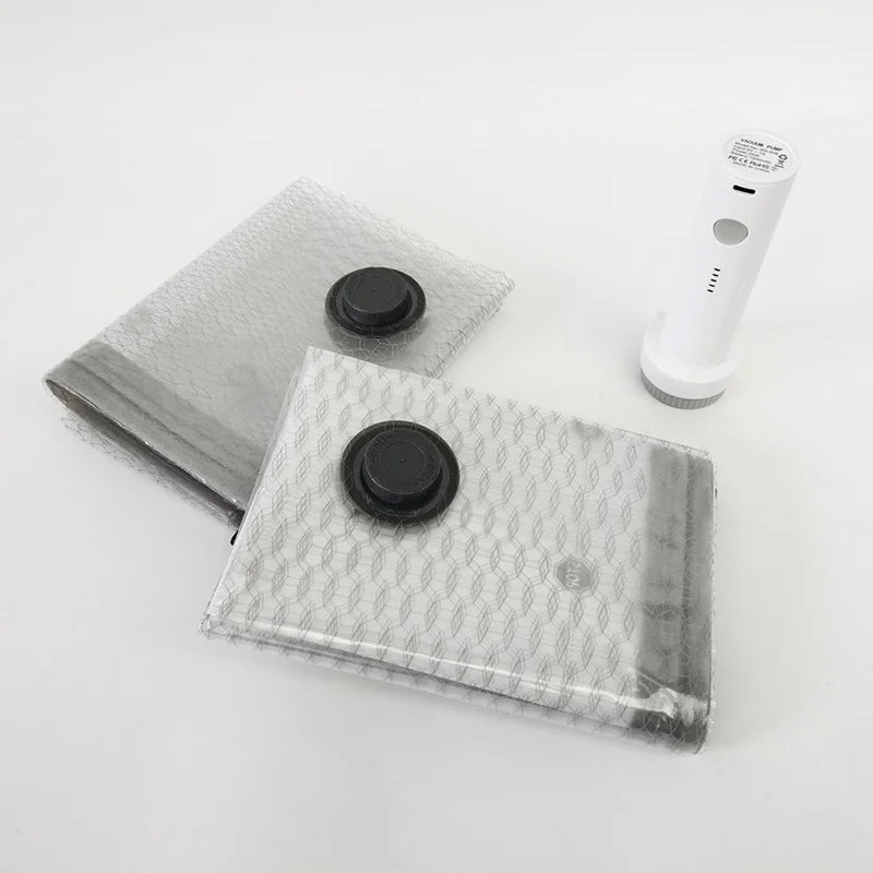 Vacuum Compression Bag Travel Storage Bag Thickened for Clothes, Quilts, Down Jackets, and Suitcases