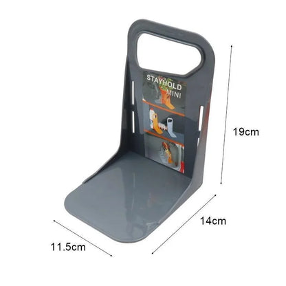 2pc Car Back Auto Trunk Fixed Rack Holder Stand Shake-proof Organizer Fence Storage Holder Adjustable Distance Storage Box Fixer