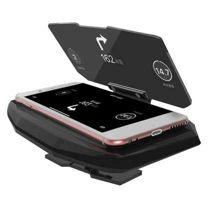 1PC Car HUD Head Up Navigation Display Phone Holder Mount GPS Projector