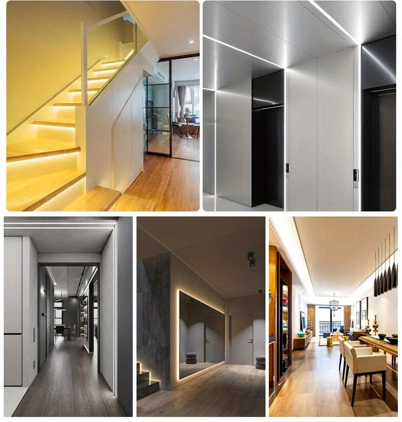 3AA Battery Box COB LED Strip Lights, 5V Flexible COB Strip Light, Flexible Ribbon Diode Tape for Party, Bedroom, Kitchen