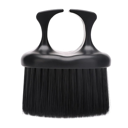 Ring Neck Duster Barber Remove Loose Hair Brush Hair Cutting Brush Soft Hair Cleaning Brush Hairdressing Tools