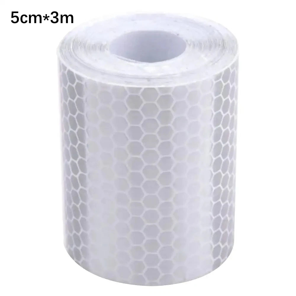 3M/1M Car Reflective Tape Auto Safety Warning Sticker Reflector Protective Tape Strip Film for Trucks Auto Motorcycle Stickers