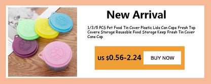 3 In 1 Reusable Food Storage Keep Fresh Tin Cover Cans Cap Pet Can Box Cover Silicone Can Lid Hot Kitchen Supply Mould Proof Hot
