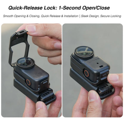 Magnetic Mount for DJI Osmo Nano Accessories Tabletop Stand Base Backpack Clip with Protective Film Gift