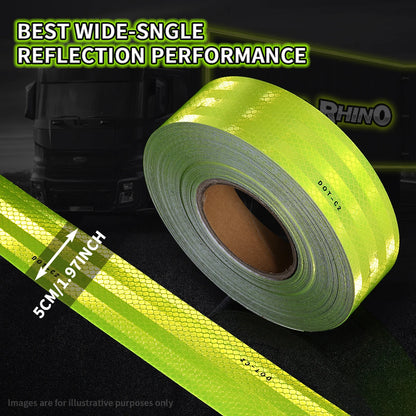 Car Truck Reflective Safety Tape Warning Night Light Waterproof Trailer Reflector Sticker For Car Truck Warning Safety