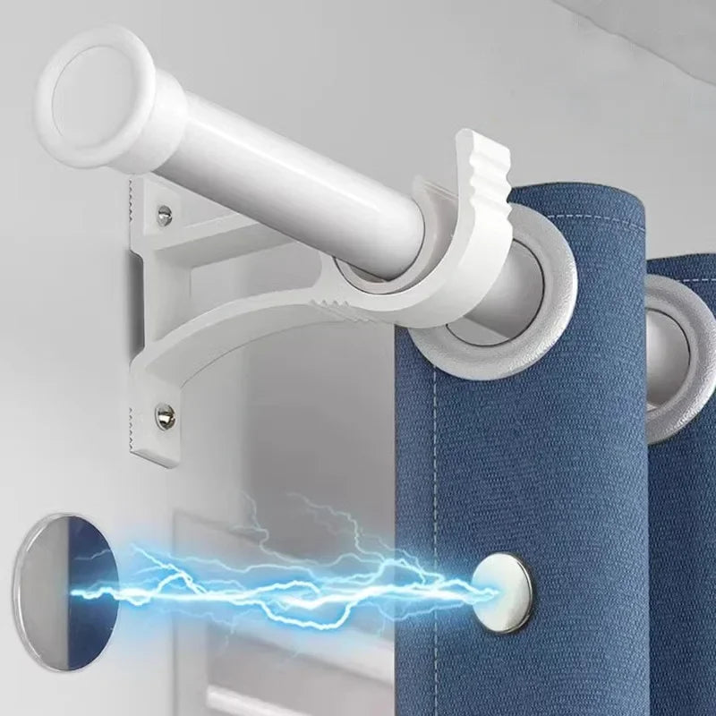 4Pairs Curtain Magnets Closure with Self-Adhesive Patch Keep Curtain Closed Bathroom Bedroom Magnetic Light-Blocking Buckle