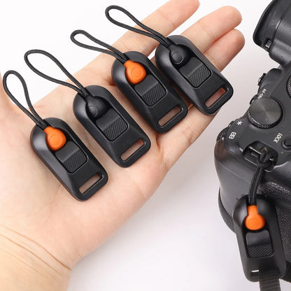Quick Release Connector Set Anti Lost Lanyard for Sony Canon Nikon SLR Cameras Universal Fit Secure Camera Strap Accessories
