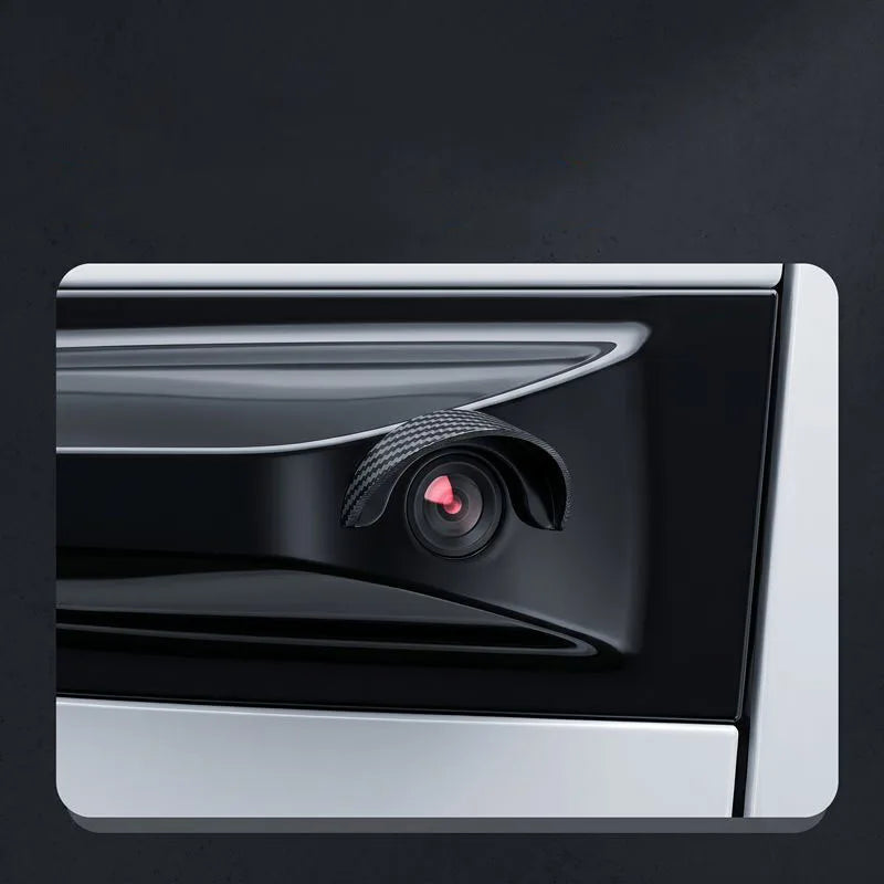 Car Rear View Camera Rain Visor Hood Waterproof Protective Cover Backup Camera Sun Shade Rain Shield Universal PVC Accessories