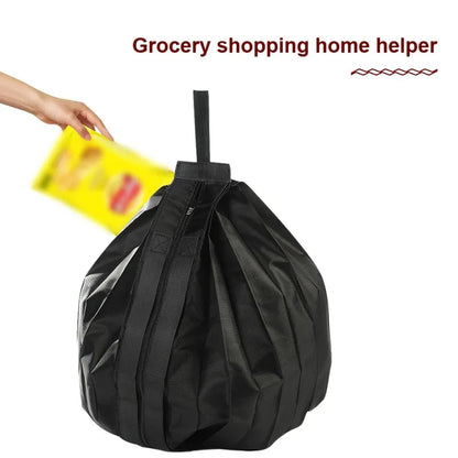 Large Foldable Shopping Bag Reusable Eco Bag Grocery Package Beach Toy Storage Bags Shoulder Cat Lemon Printing Pouch Tote Pouch