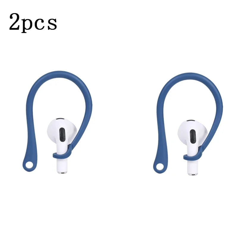 1/3/5/6Pairs Silicone Ear Hooks for Apple AirPods Pro Accessories Anti-fall Bluetooth Earphone Holder for AirPods 3 Earhooks