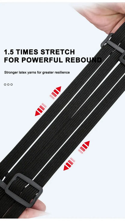 SEAMETAL Motorcycle Back Seat Helmet Strips Elastic Rope Motorcycle Helmet Fixed Strap Adjustment Fix Rope Goods Strap 60cm/90cm
