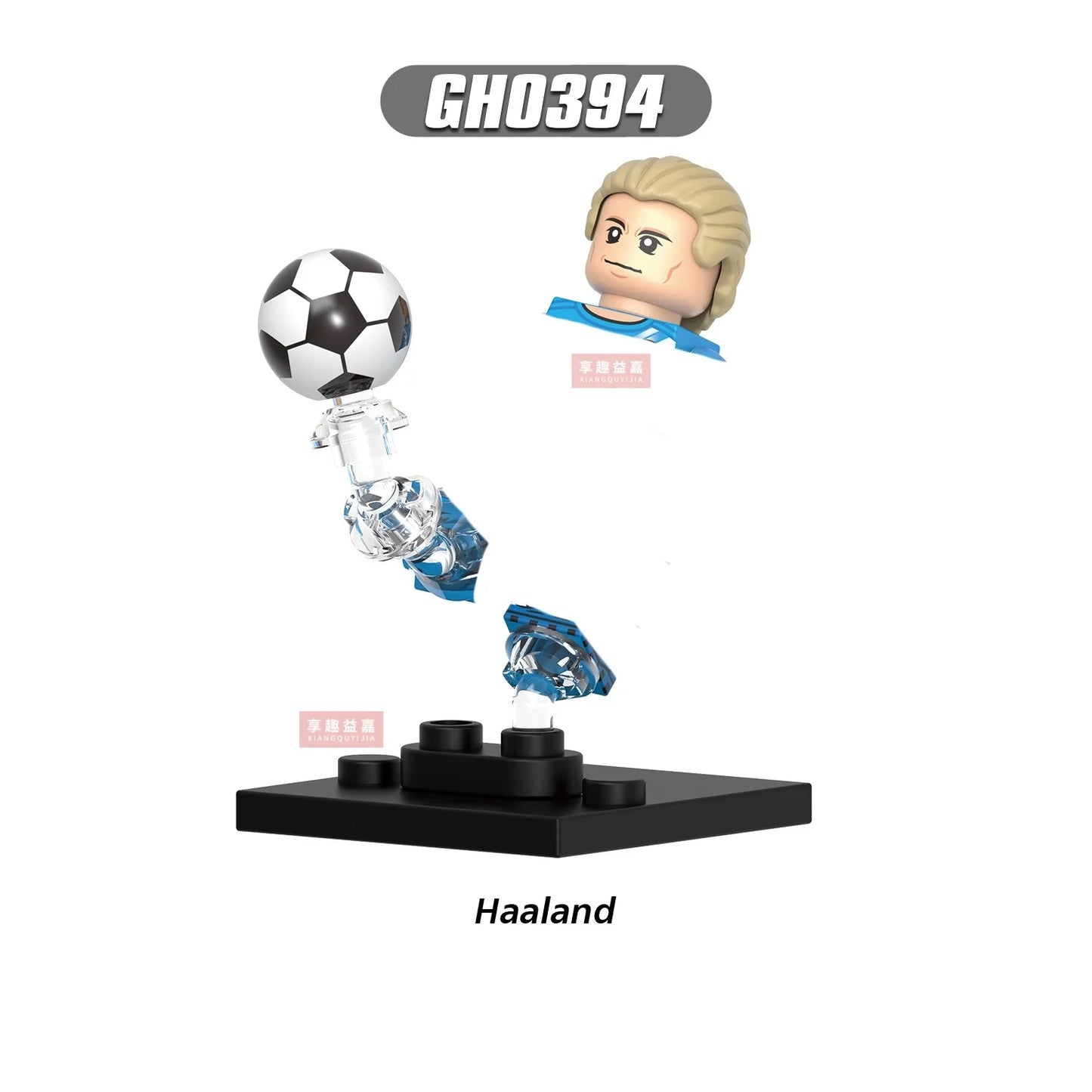 2026 NEW World Famous Football Players Figurine Messi Ronaldo Neymar Lewandowski Mini Action Building Block Model Toy Kids Gifts