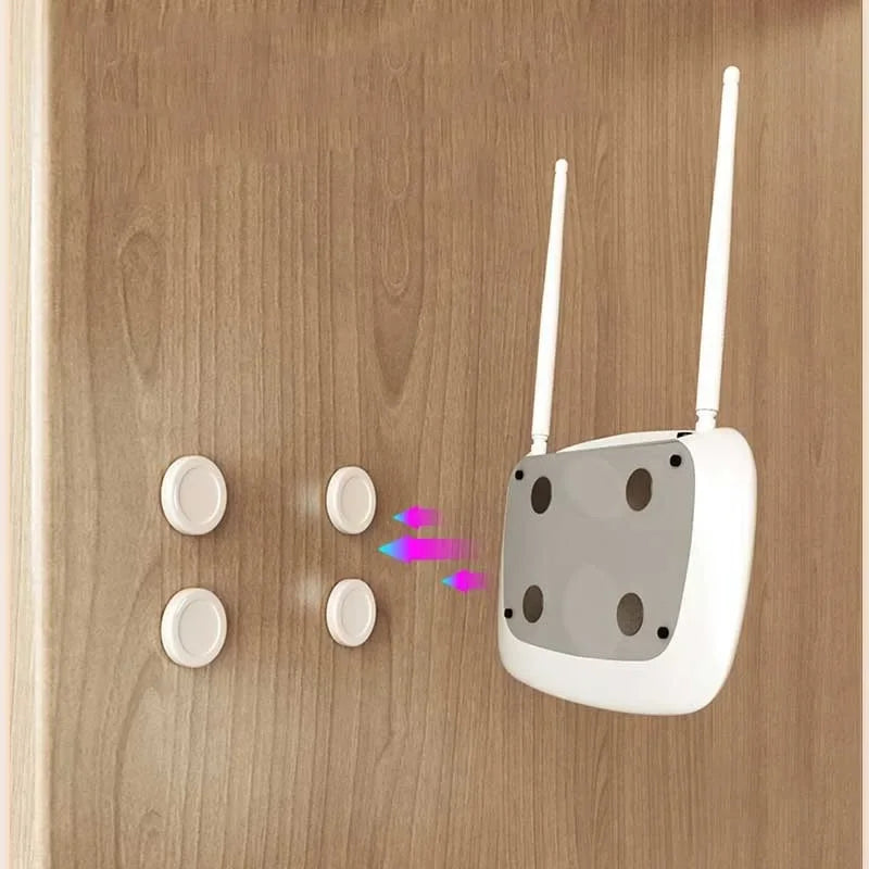 2sets - Strong Magnetic Hooks Anti-Lost Magnet Holder Remote Control Storage Hooks Wall Mount Fridge Stickers Hook for Home Organizer