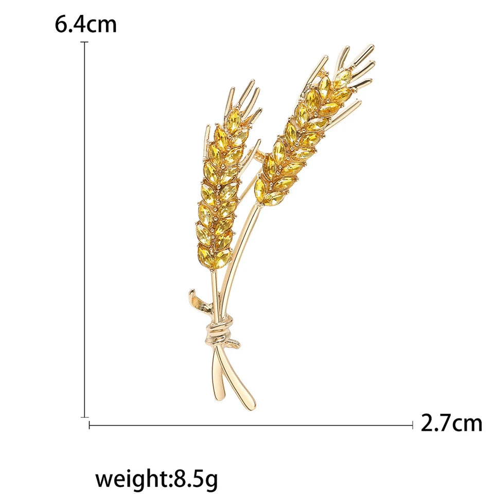 Trendy Red Maple Leaf Metal Brooches For Women Men Crystal Plant Brooch Party Birthday Winter Jewelry