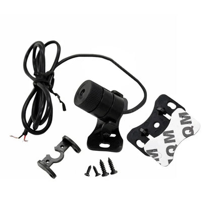 Car LED Laser Light Anti Fog Spotlights LED Anti Collision Taillight Warning Lights Fog Lights Warning Emergency Light Universal