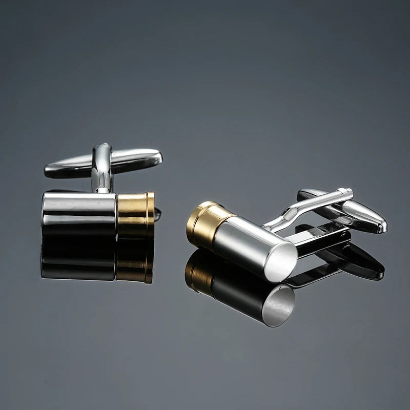 High quality men's French shirt cufflinks brand new fashion poker cufflinks dice pistol dice car logo buttons