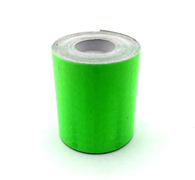 Solid Color Reflective Stickers Personality Waterproof Car Class Modification Warning Signs Highlighting Safety Reflective Strip