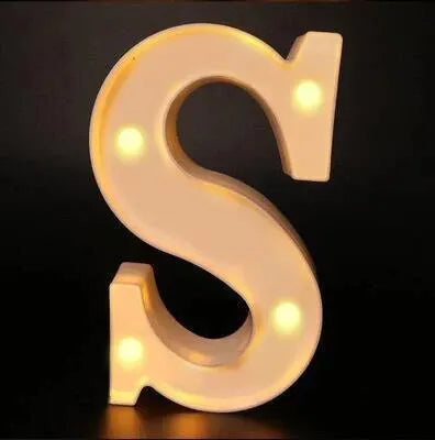 Ins Hot Sale 26 English Letter Led Light Design Lamp For Wedding Birthday Colorful Light Proposal Confession Surprise Night
