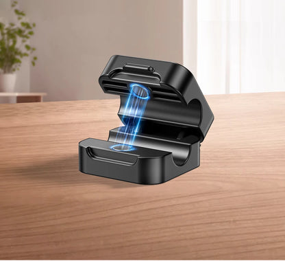 Rocoren Magnetic Cable Organizer Smooth Adjustable Cord Holder Magnet Desktop Cable Management Wire Protector Cable Clips Set