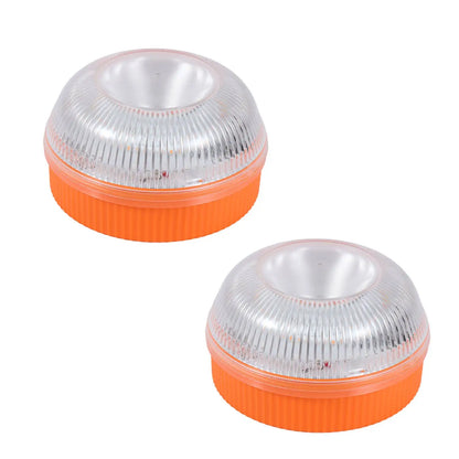 Universal V16 Car Warning Light LED Flashlight Emergency Light Yellow Light Traffic Strong Magnetic Induction for Vehicles