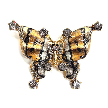 Different Styles Fashion Butterfly Brooch Animal Badge Pin Jewerly for Party Wedding
