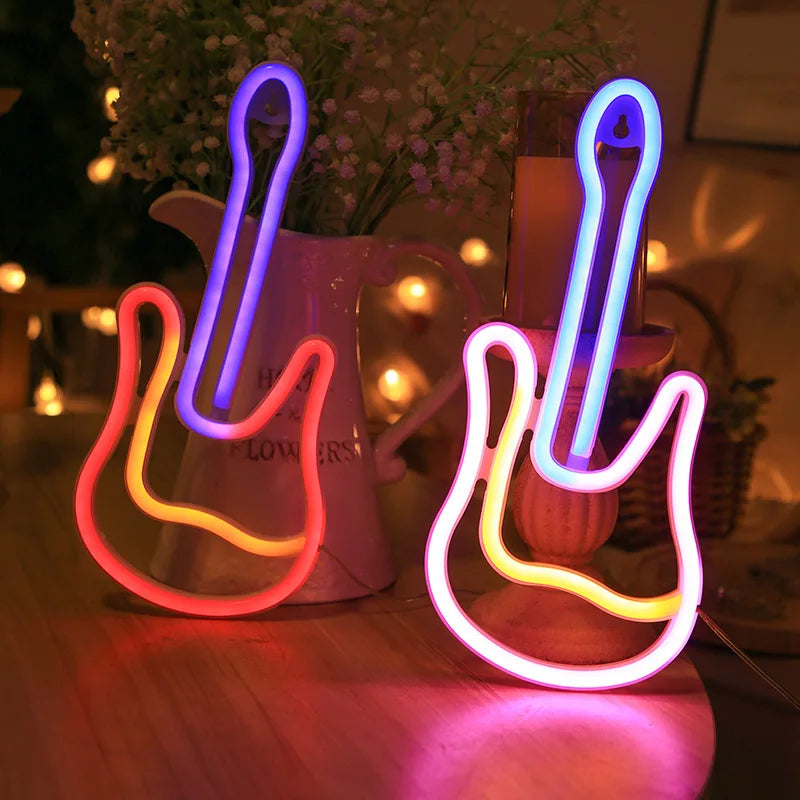 1 Piece, Decorative Neon Light for Modern Art Ambiance, Holiday Party Christmas Wall Decoration, Wedding Scene Graduation Gift, USB or Battery Powered (Battery Not Included)