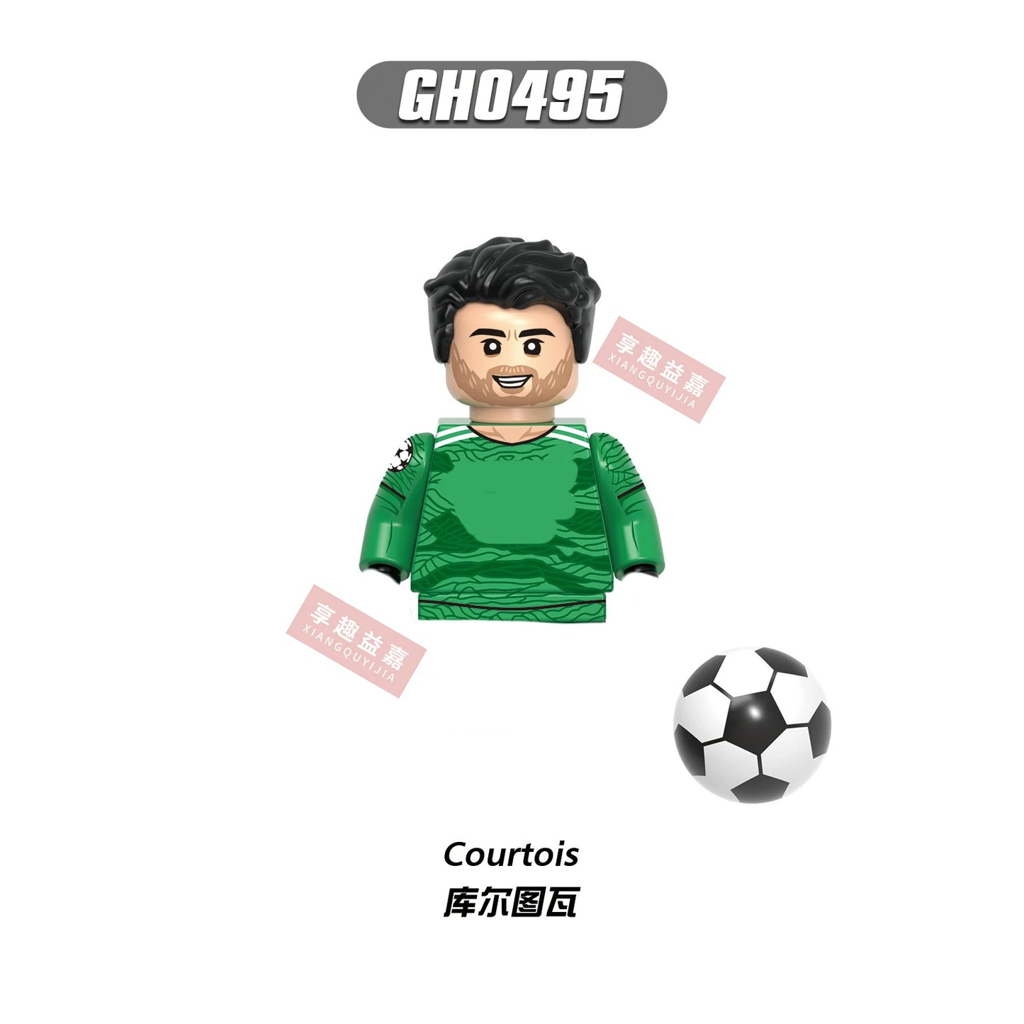 2026 NEW World Famous Football Players Figurine Messi Ronaldo Neymar Lewandowski Mini Action Building Block Model Toy Kids Gifts