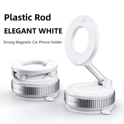Vacuum Magnet Car Bracket Upgraded Version Multi-angles Adjustment Strong Magnetic Suck Foldable Car Navigation Phone Holder