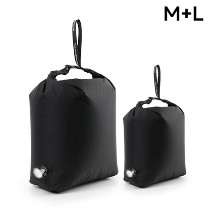 Bump Free Compression Bag for Travel Waterproof Vacuum Storage Bag Space Saver Organizer for Clothes Camping Gym Packing Cubes