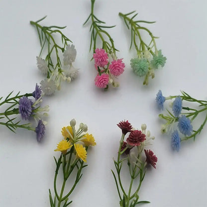 Mini Vase Magnets for Fridge Cute Tiny Magnetic Glass Vases Refrigerator Small Plant Pot for Locker Office Kitchen Decoration
